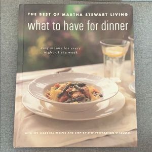 Martha Stewart cookbook